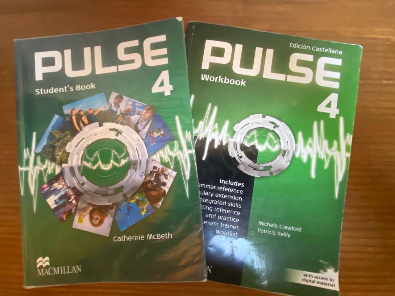 Libros de inglés Pulse Student's Book y Workbook 4 ESO Macmillan